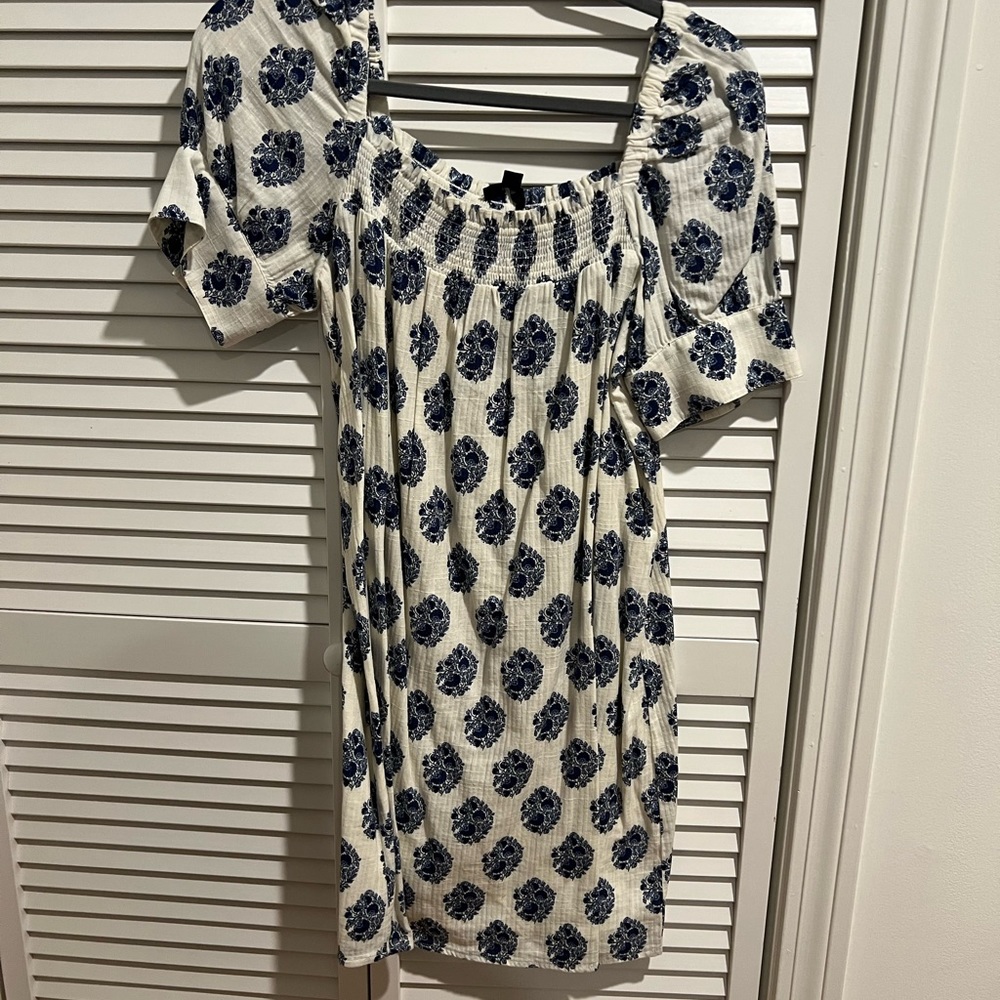 Jcrew Smocked Dress